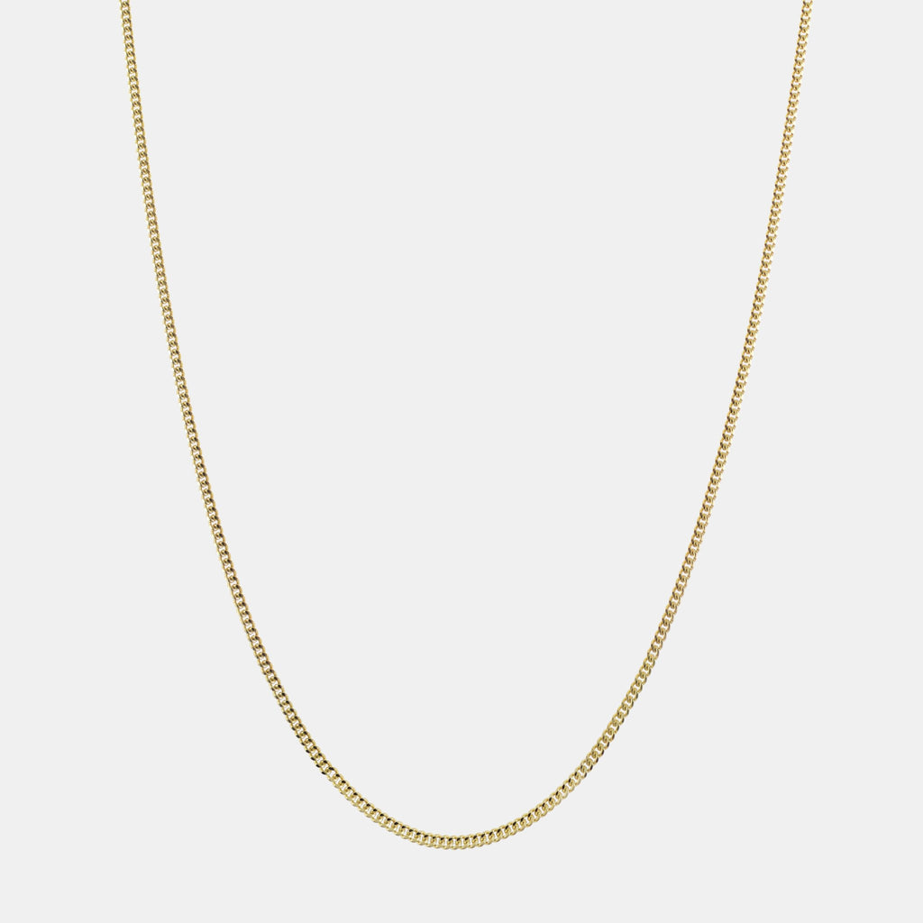 Cuban Link 2mm (Oro Sólido) Cadena - Triangulum Workshop