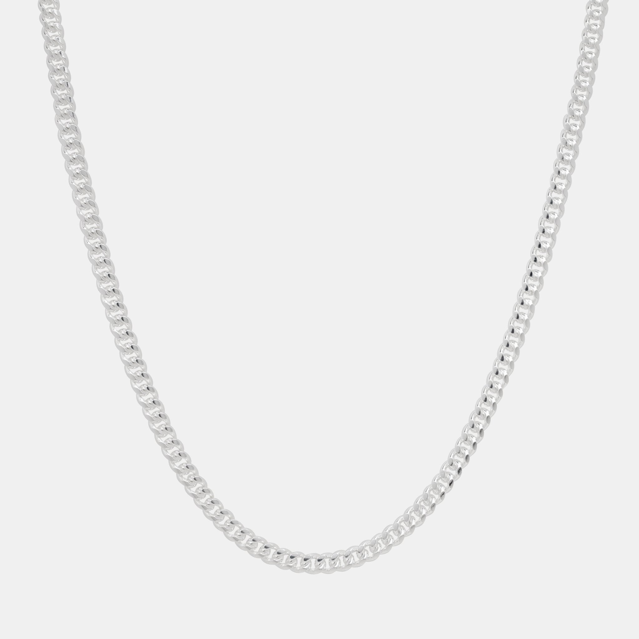 Cadena Cuban Link (Silver) 4mm - Triangulum Workshop