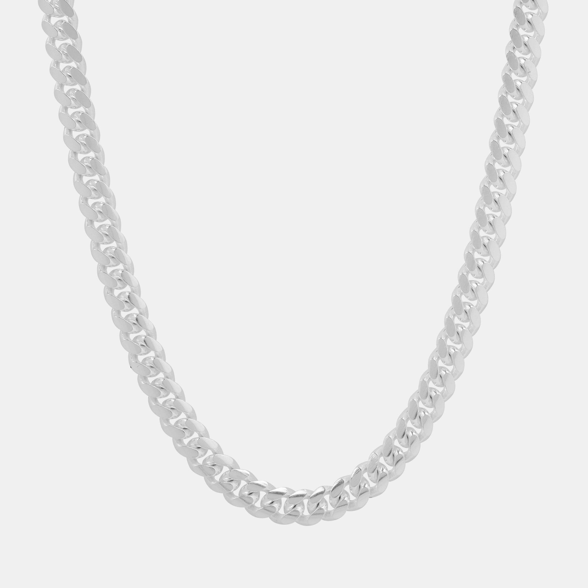 Cadena Cuban Link (Silver) 8mm - Triangulum Workshop