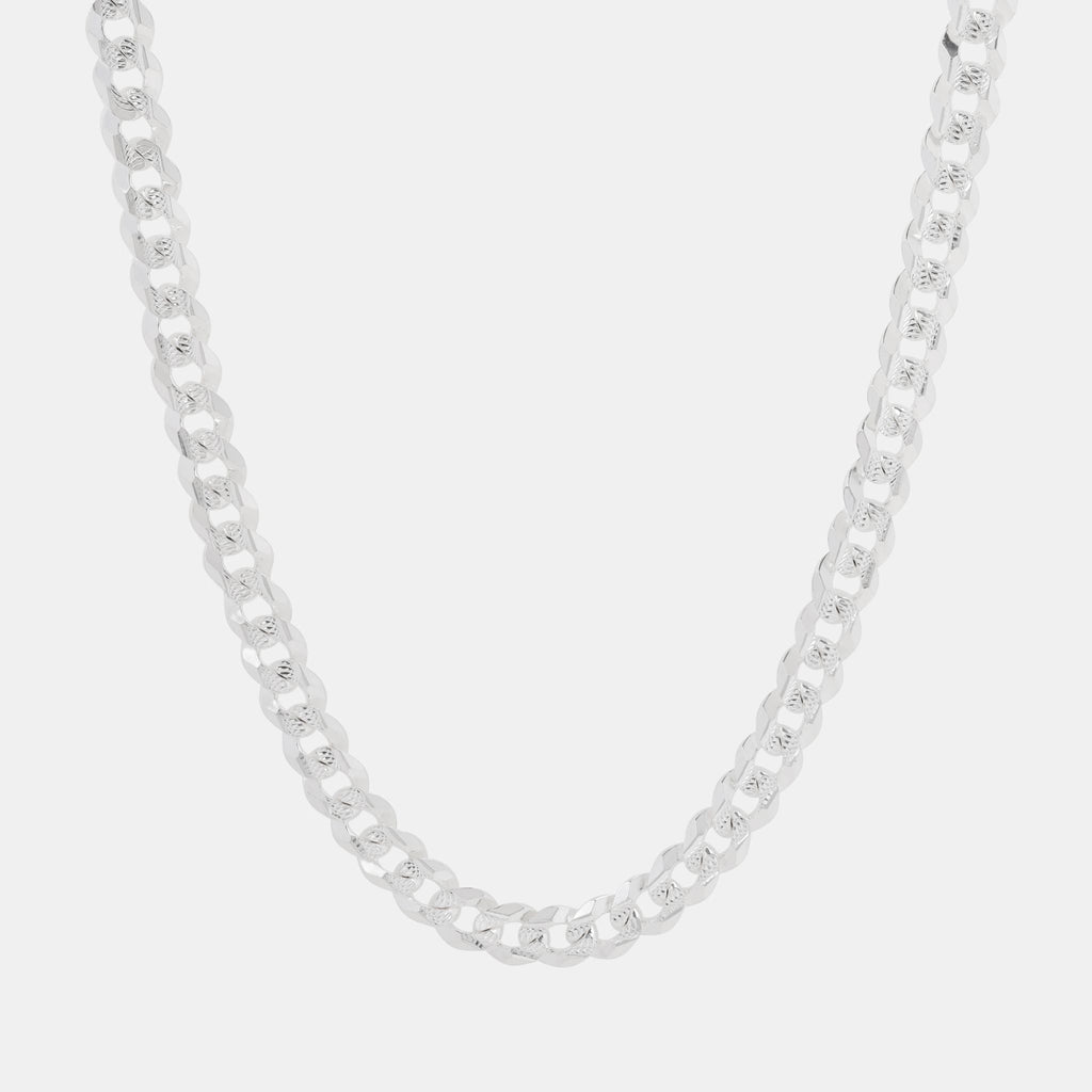 Cadena Curb (Silver) 8mm - Triangulum Workshop