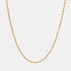 Cadena Torzal (Solid Gold) 3mm - Triangulum Workshop