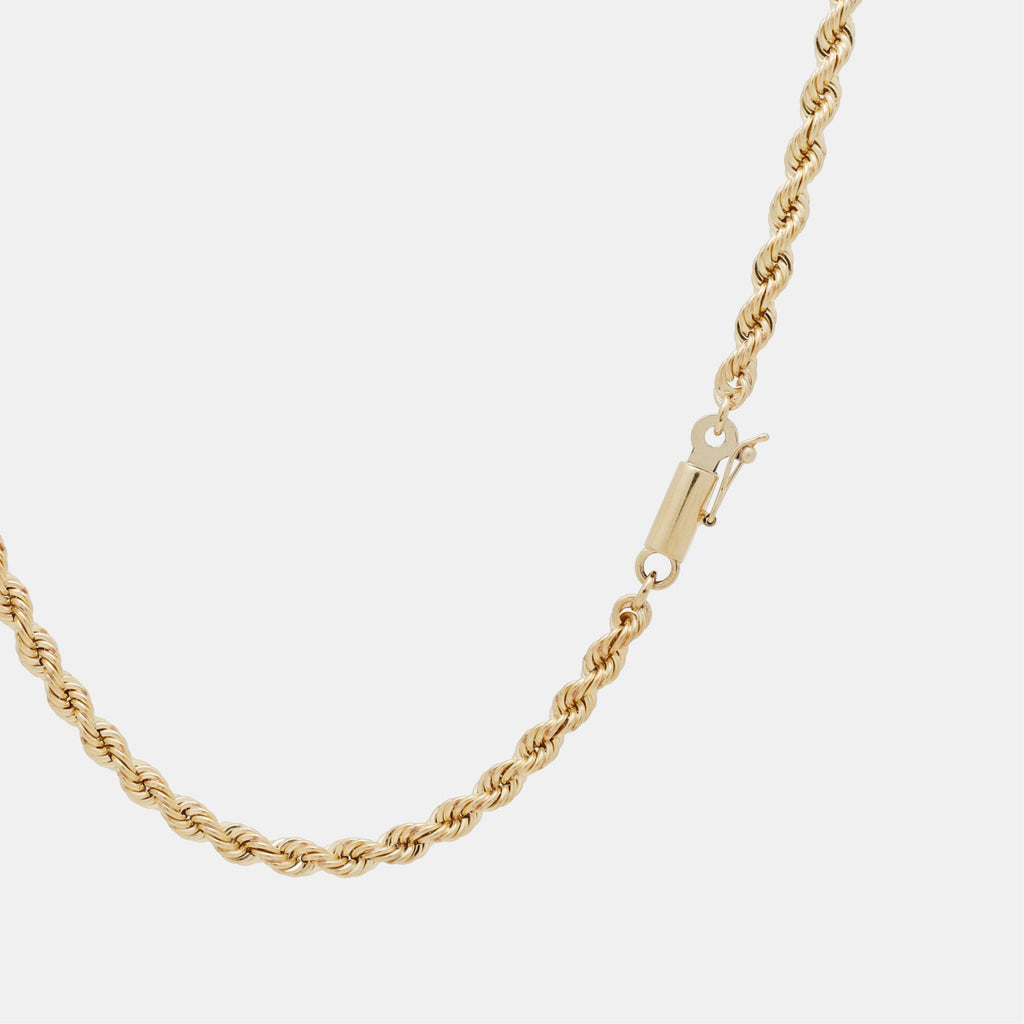 Cadena Torzal (Solid Gold) 4mm - Triangulum Workshop