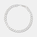 Curb (Silver) 6mm Bracelet - Triangulum Workshop