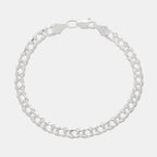Doble Rombo (Silver) 5mm Bracelet - Triangulum Workshop