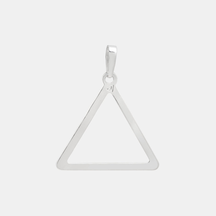 Triángulo Pendant (Silver) - Triangulum Workshop