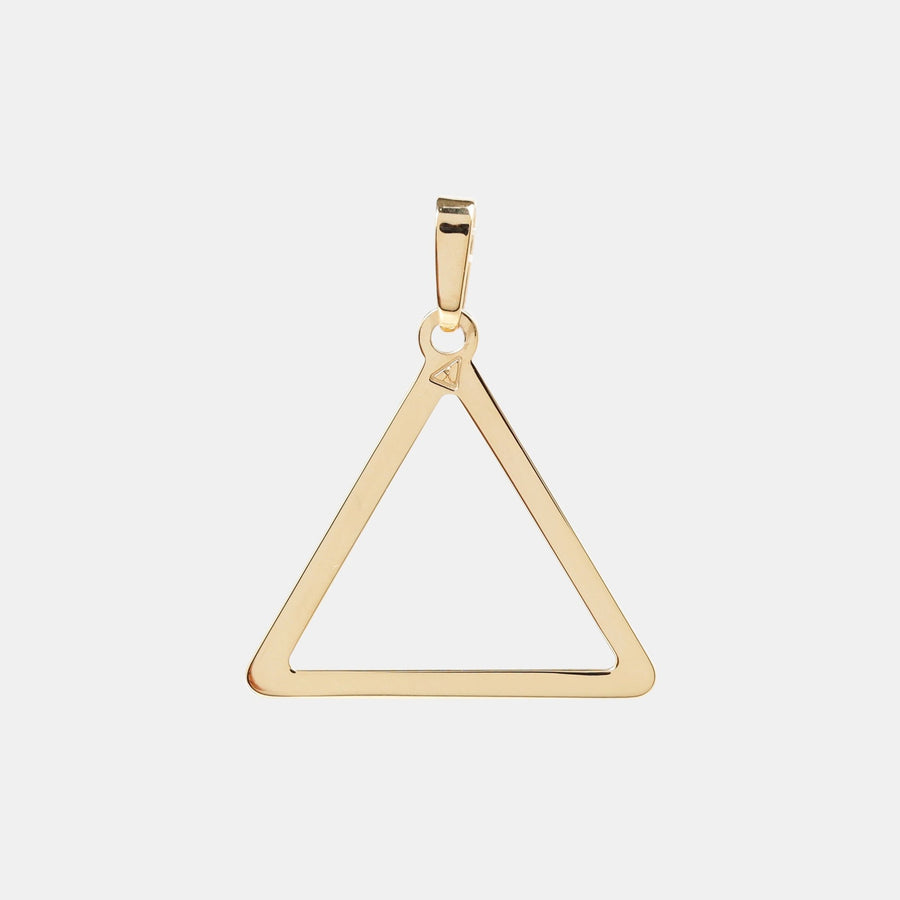 Triangulo (Solid Gold) Pendant - Triangulum Workshop