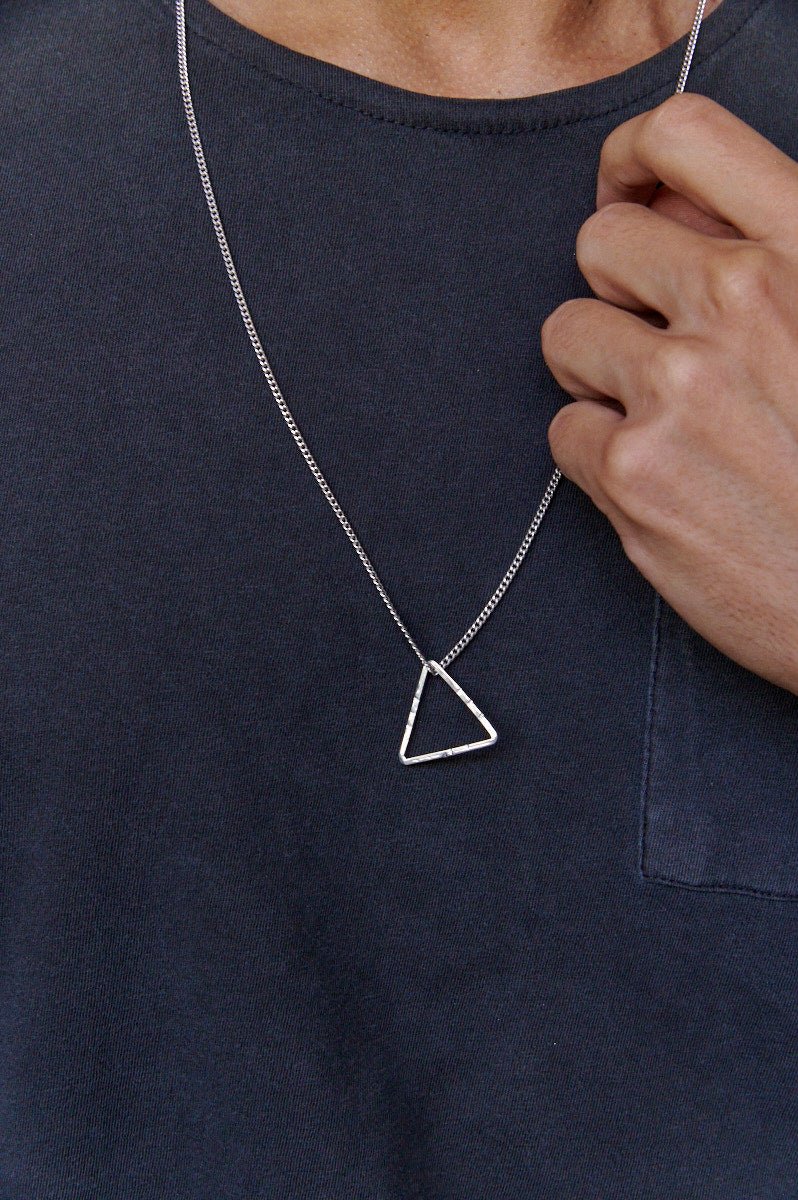 Tulum Pendant (Silver) - Triangulum Workshop